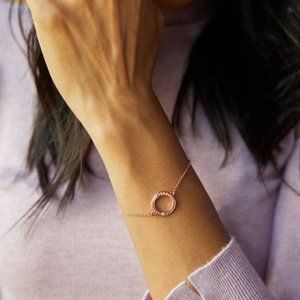 Adore by Swarovski Organic Circle Bracelet